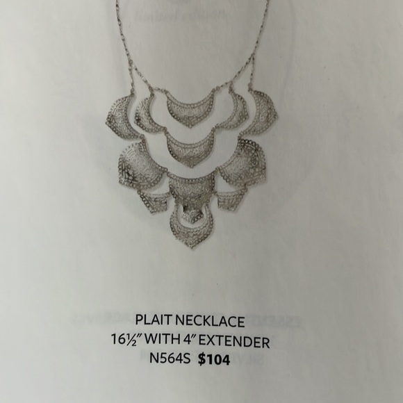 Stella & Dot Plait Necklace - Picture 3 of 3